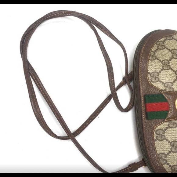 Authentic Vintage Monogram Gucci Crossbody Bag - Picture 10 of 12
